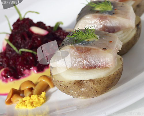 Image of Appetizer with herring