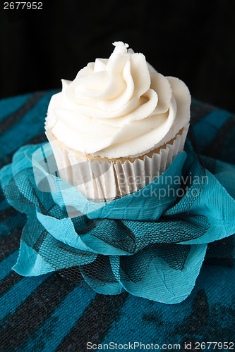 Image of Fancy Vanilla Cupcake