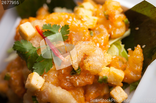 Image of Crispy Thai Shrimp Dish