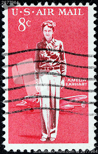 Image of Amelia Earhart Stamp