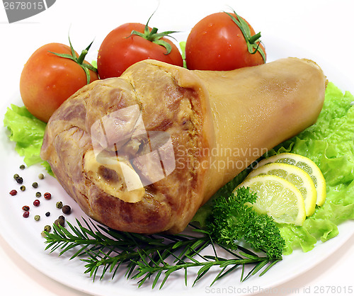 Image of Smoked pig knuckle 