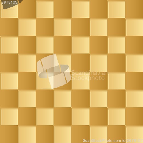 Image of yellow square abstract  background