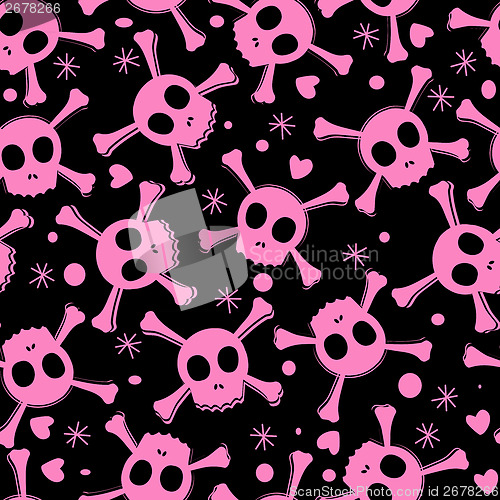 Image of Pirate skull pattern