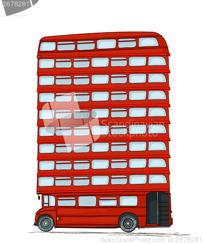 Image of English bus