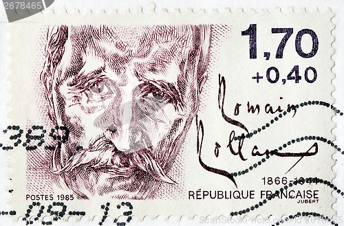 Image of Romain Rolland Stamp