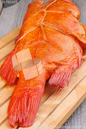 Image of Smoked Red Snapper Fish