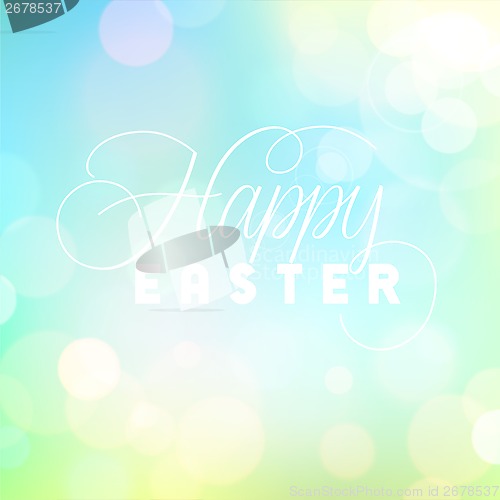 Image of Easter Bokeh Background