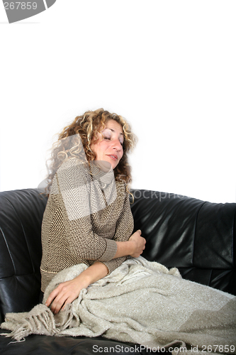 Image of Woman resting	