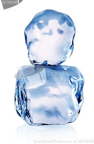 Image of Two ice cubes