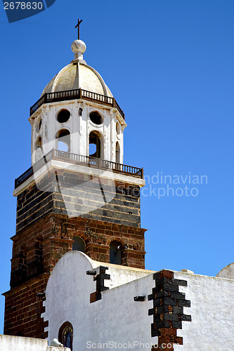 Image of teguise   lanzarote  ain the old terrace 