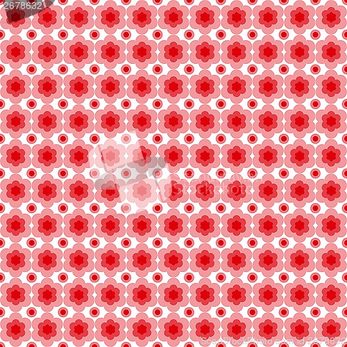 Image of seamless floral pattern