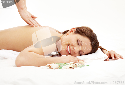 Image of happy massage