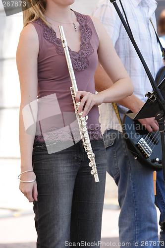 Image of Girl With Flute