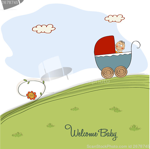 Image of baby shower card