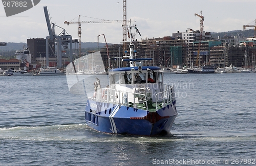 Image of Blue boat