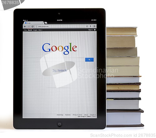 Image of Google on iPad 3