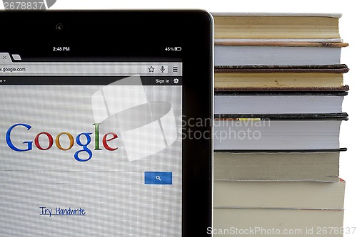 Image of Google on iPad 3