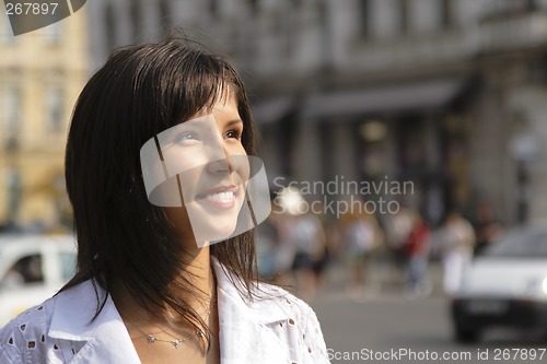 Image of Urban girl portrait