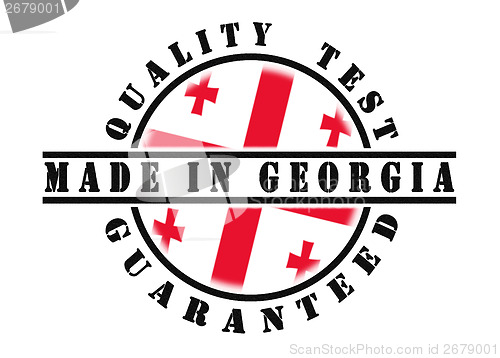 Image of Quality test guaranteed stamp 