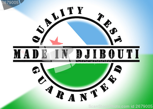 Image of Quality test guaranteed stamp 