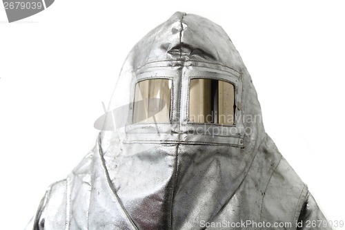 Image of old safety clothes (fireman, x-raym, etc ) 