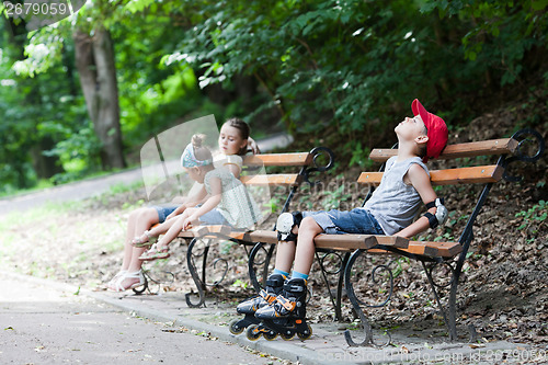 Image of Children in park