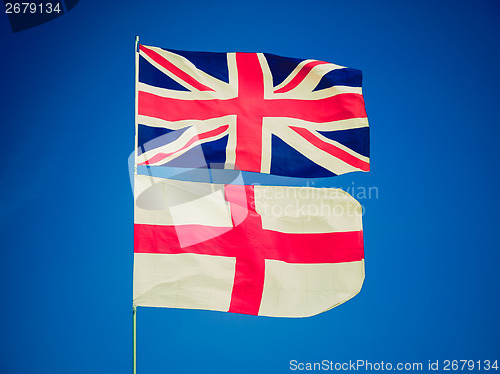 Image of Retro look UK flag