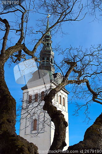 Image of Niguliste church in tallinn