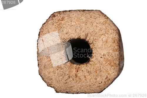 Image of briquettes and granulated firewood