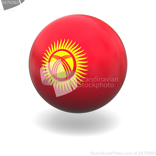 Image of Kyrgyzstan flag