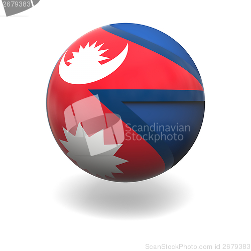 Image of Nepalese flag