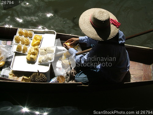 Image of Thai floating market