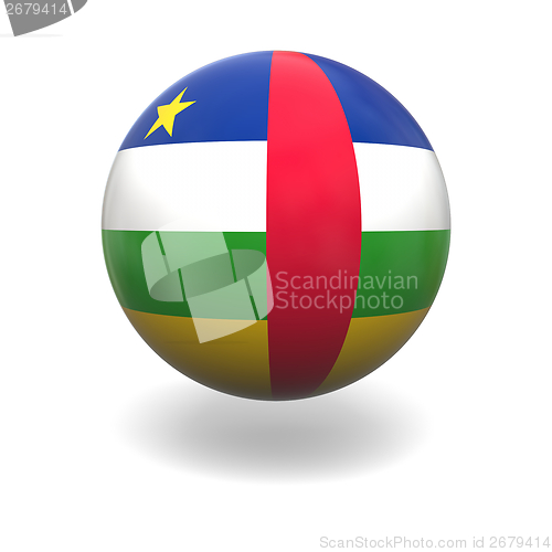 Image of Central Africa flag