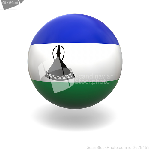 Image of Lesotho flag