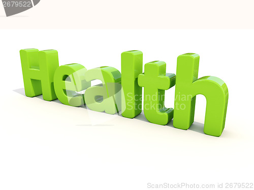 Image of 3d word health 