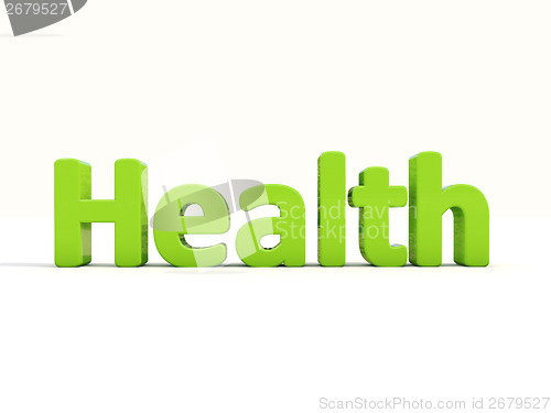 Image of 3d word health 