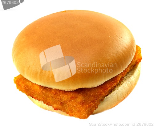 Image of Burger with fish