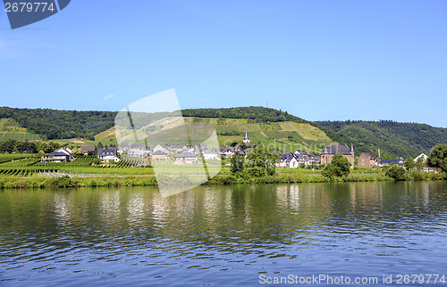 Image of Beilstein at Mosel River,Germany 