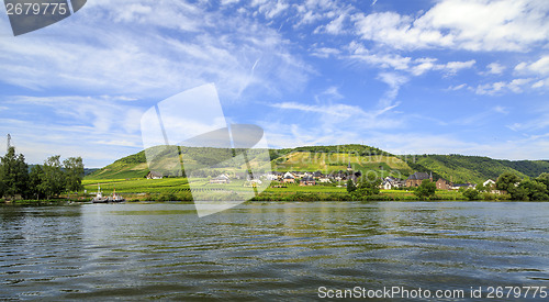 Image of Beilstein at Mosel River,Germany 