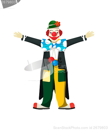 Image of Smiling clown