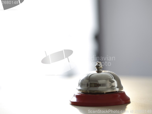 Image of Close up photo of a bell 