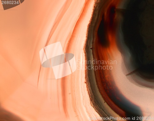 Image of detail of mineral agate background