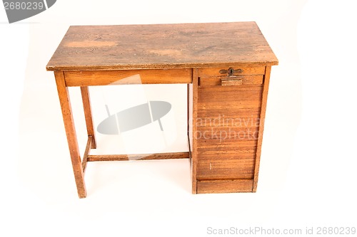 Image of old working table 