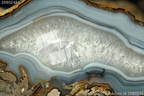 Image of detail of mineral agate background