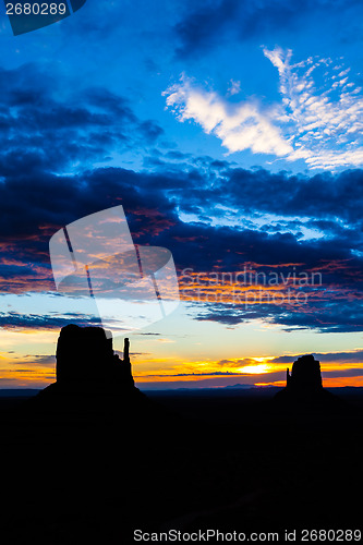 Image of Monument Valley Sunrise