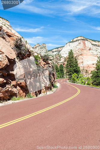 Image of Road in Zion