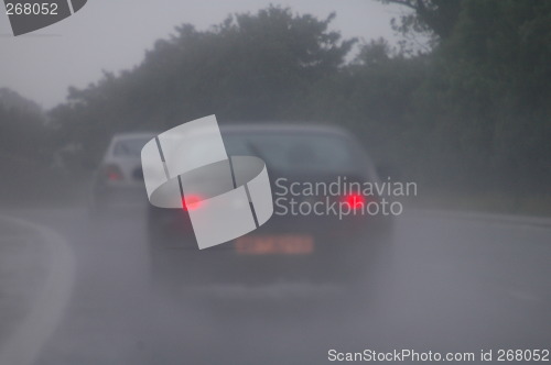 Image of wet road