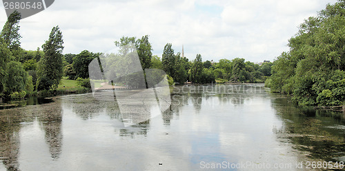 Image of Serpentine lake, London