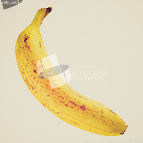 Image of Retro look Banana fruit