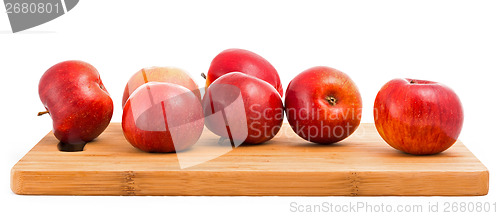 Image of Red fresh apples